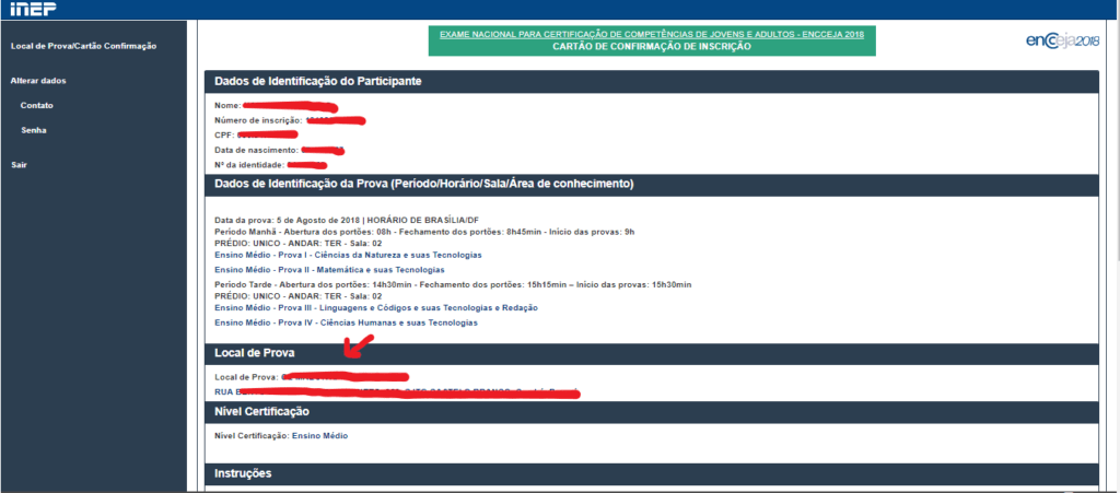 Encceja 2022 Atenção Participante Saiba Como Consultar Ou Alterar O Local De Prova Cantu News 1697